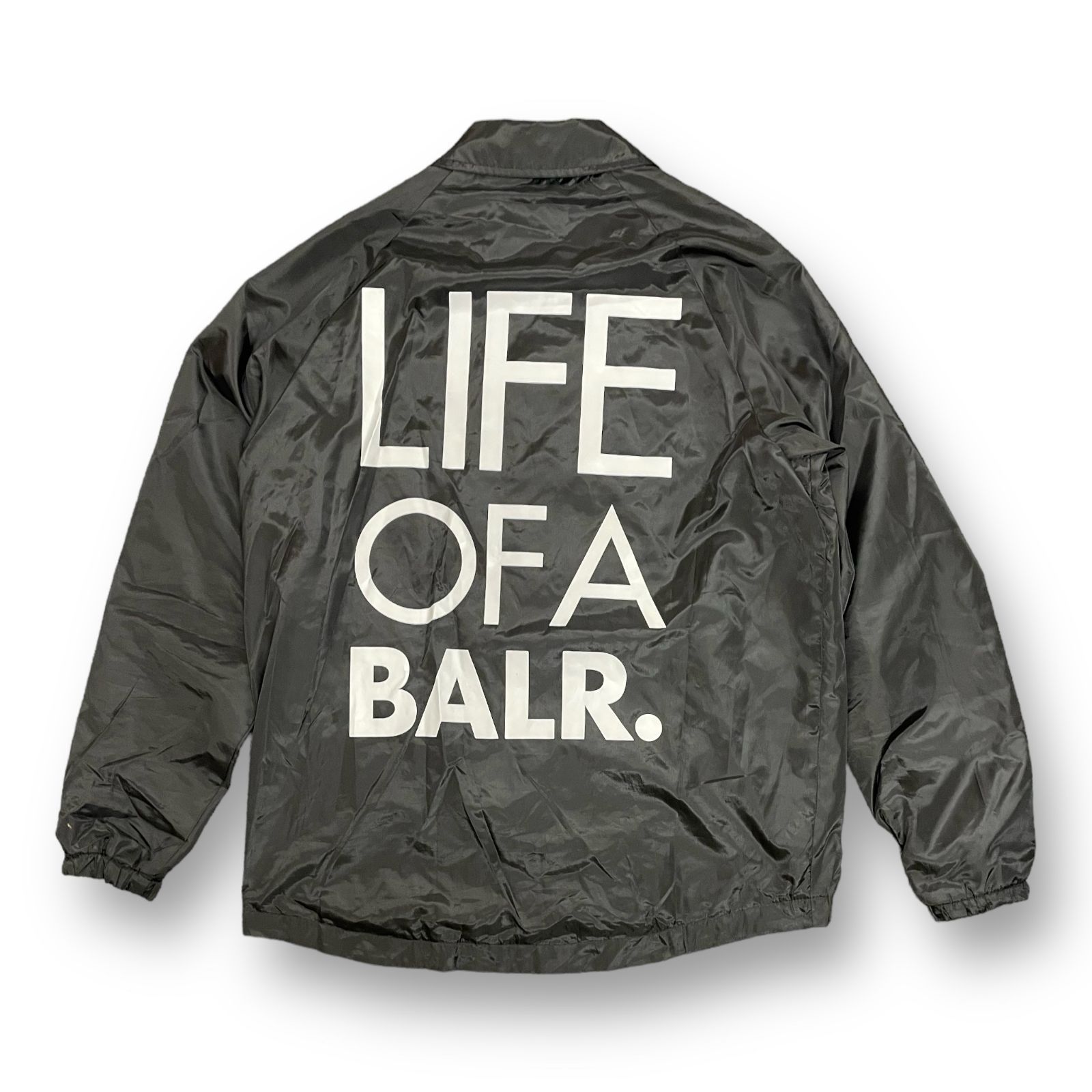 定価41040円 BALR. 19SS LOAB LOGO JACKET ロゴプリント ナイロン 