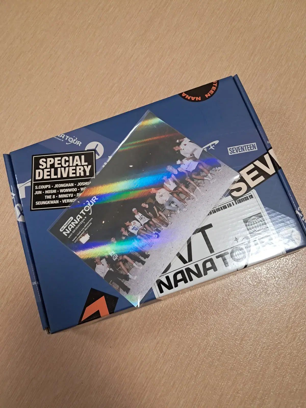 SEVENTEEN ナナツアー 未開封品 ジュン Lサイズ SEVENTEEN(セブンティーン・セブチ) ナナツアー パッケージ 単純