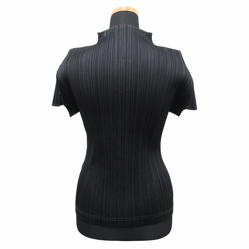 ISSEY MIYAKE - [美品] me ISSEY MIYAKE 半袖シャツ プリーツ