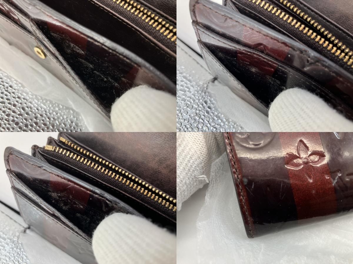 LOUIS VUITTON ヴェルニ ポルトフォイユ・サラ レイユール M91715 長財布 TS4171 箱付き 送料無料 LOUIS VUITTON ヴェルニ ポルトフォイユ・サラ レイユール M91715 長