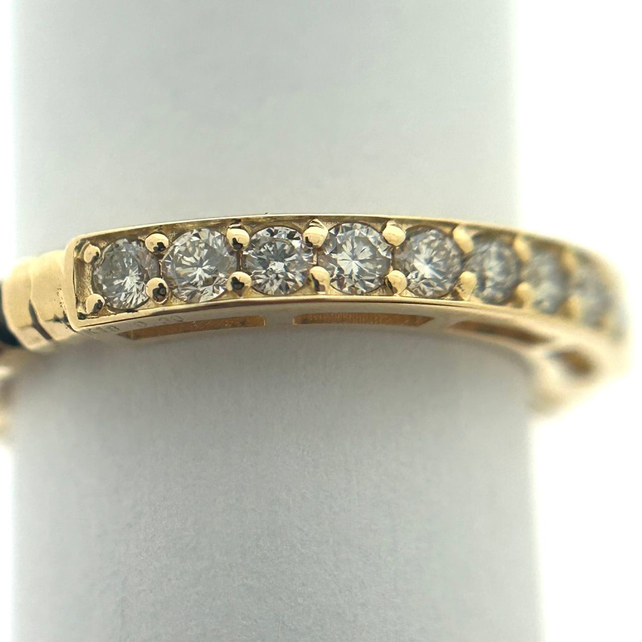 新品仕上済み K18 天然 ダイヤモンド リング D:0.30ct 指輪 9号～19号 