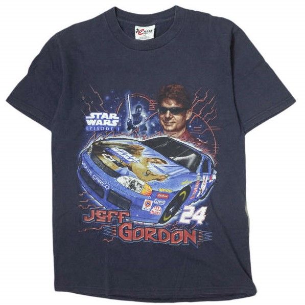 90's Jeff Gordon STAR WARS NASCAR Tシャツ