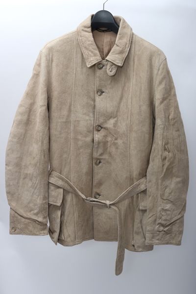 PHIGVEL MAKERS u0026 Co.フィグベル 2016AW SUEDE NORFOLK JACKETディアスキンスエードレザーノーフォークジャケット【38(2)】【MJKA49792】
