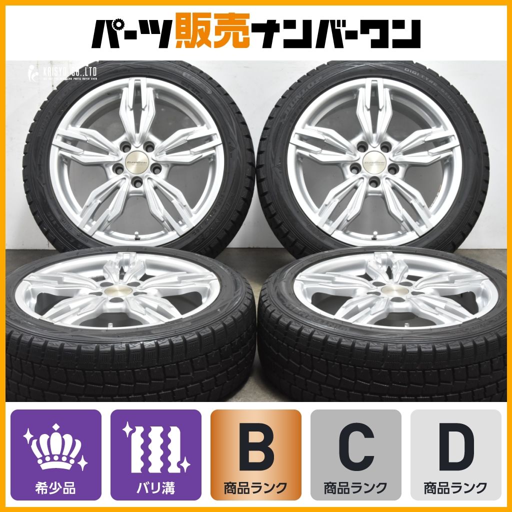サイズ ユーロバーン VTX 17in 7J 48 PCD108 ダンロップ ウインターマックス WM01 205|50R17 ボルボ S40 V40 V50