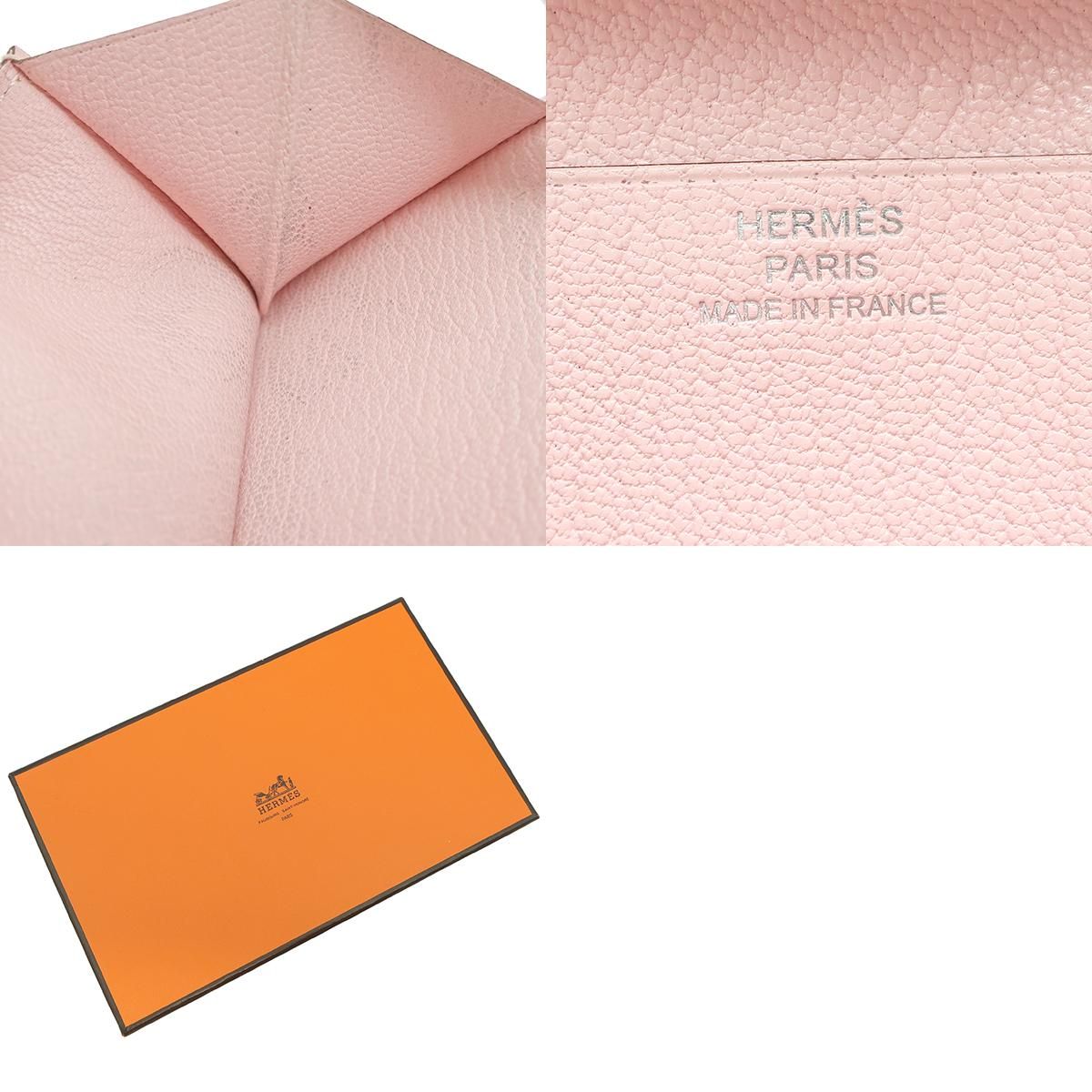 エルメス ベアーン シェーブル ロング財布 エルメス HERMES 長財布 ベアンロング シェーブル ローズサクラ