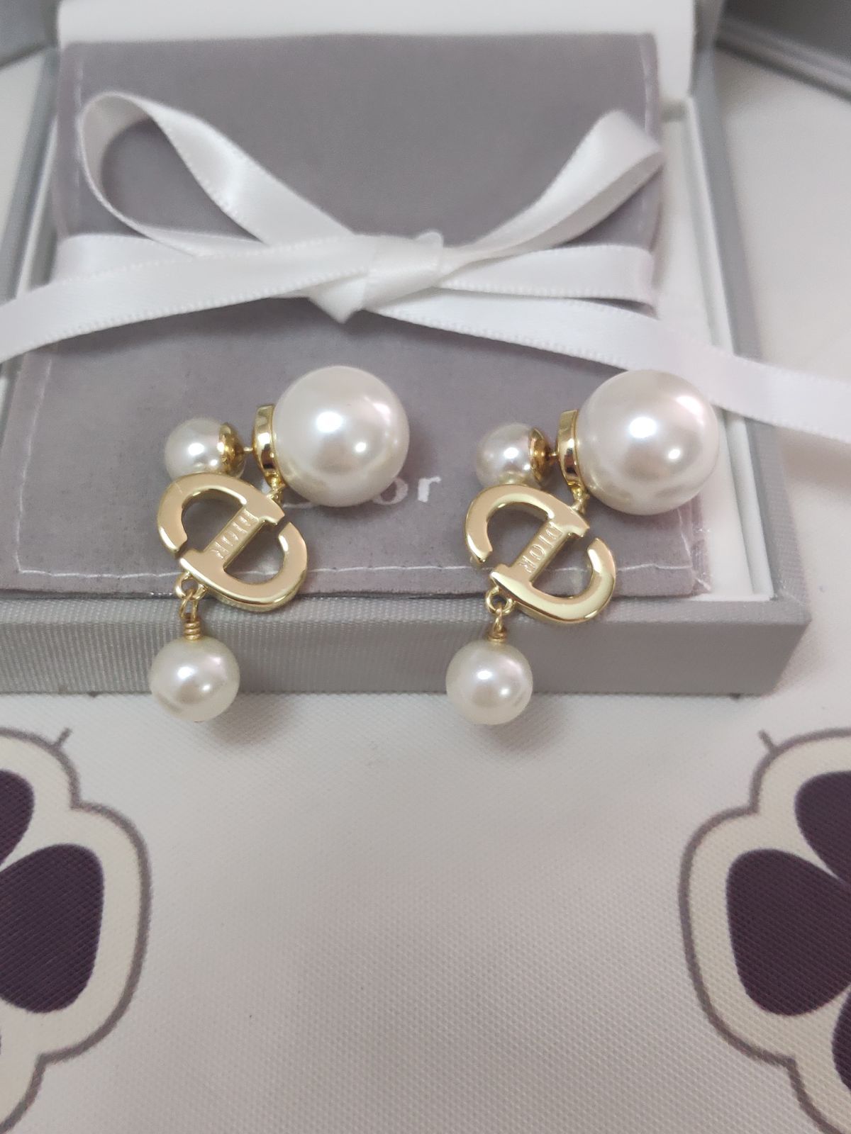 Dior J'ADIOR ピアス パール 星