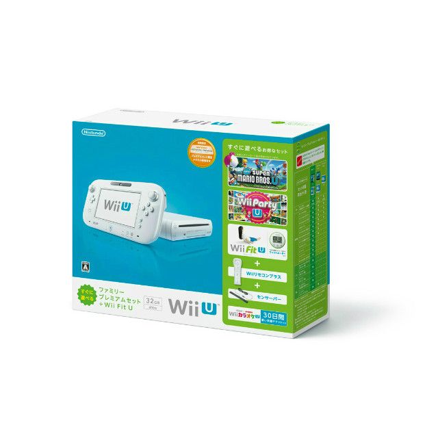 WiiU(マリオメーカーダウンロード版)&Wii&WiiFITセット スーパーマリオ