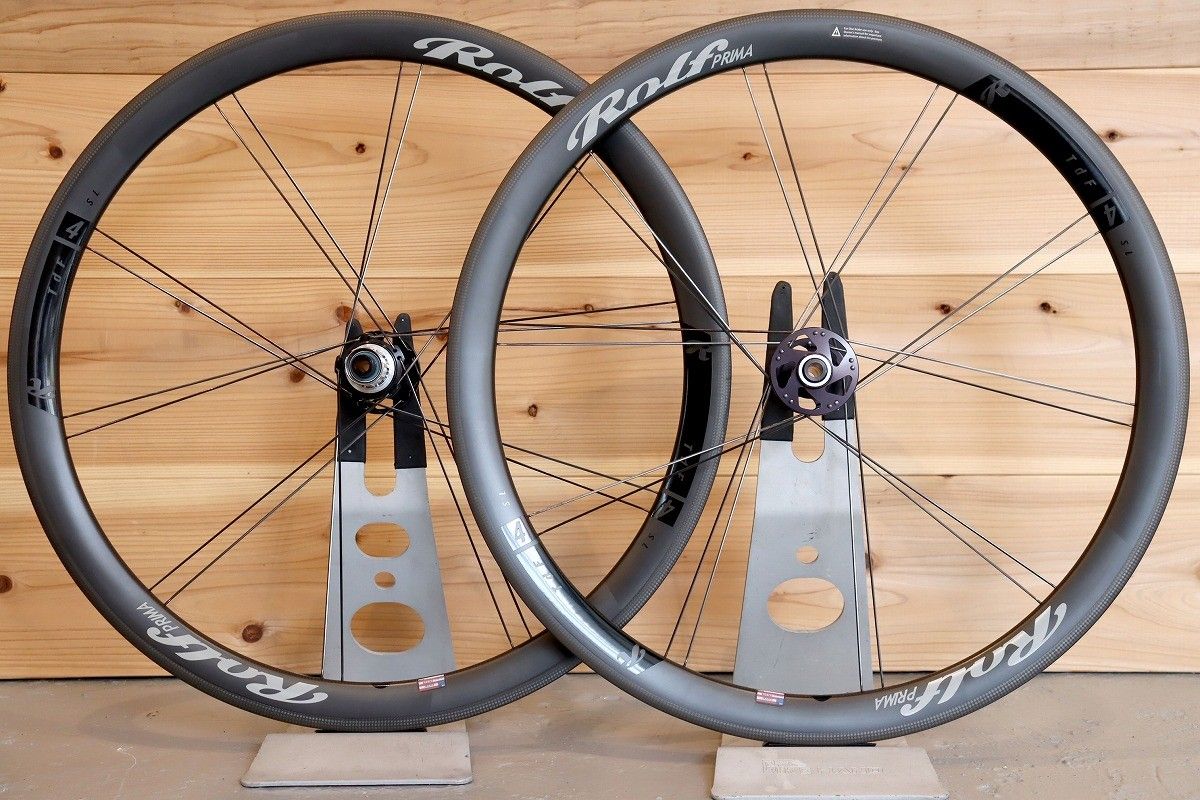 ロルフプリマ Rolf Prima TdF4 SL カーボン チューブラー ディスク ホイールセット シマノ12S|11S 千葉店
