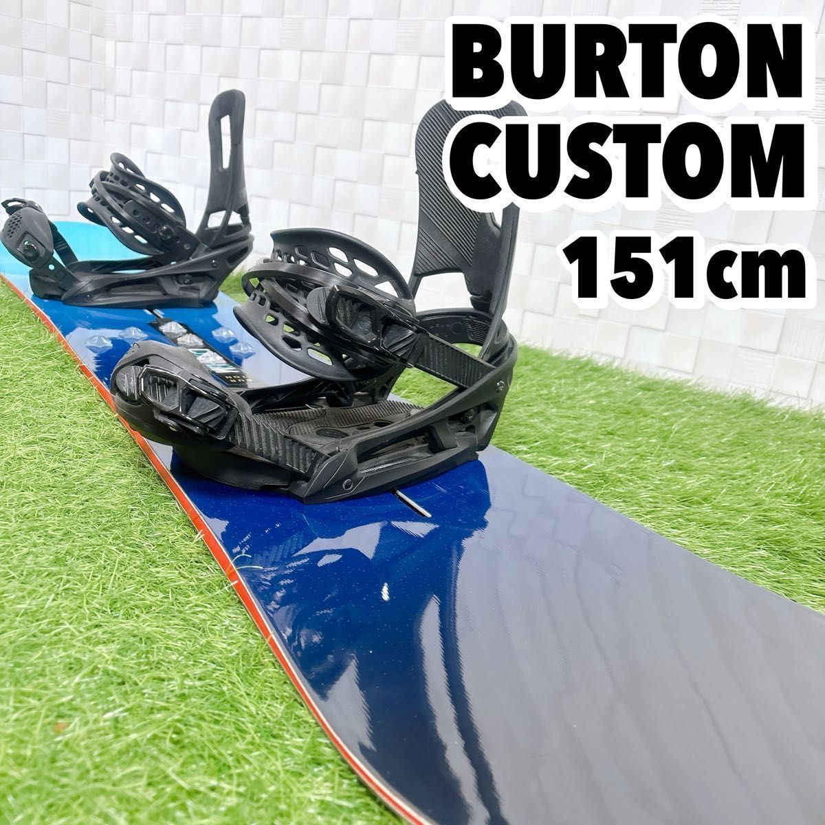 スノーボード バートン カスタム 151cm フライングV バイン カーテル Sサイズ BURTON CUSTOM CARTEL メンズ 男性
