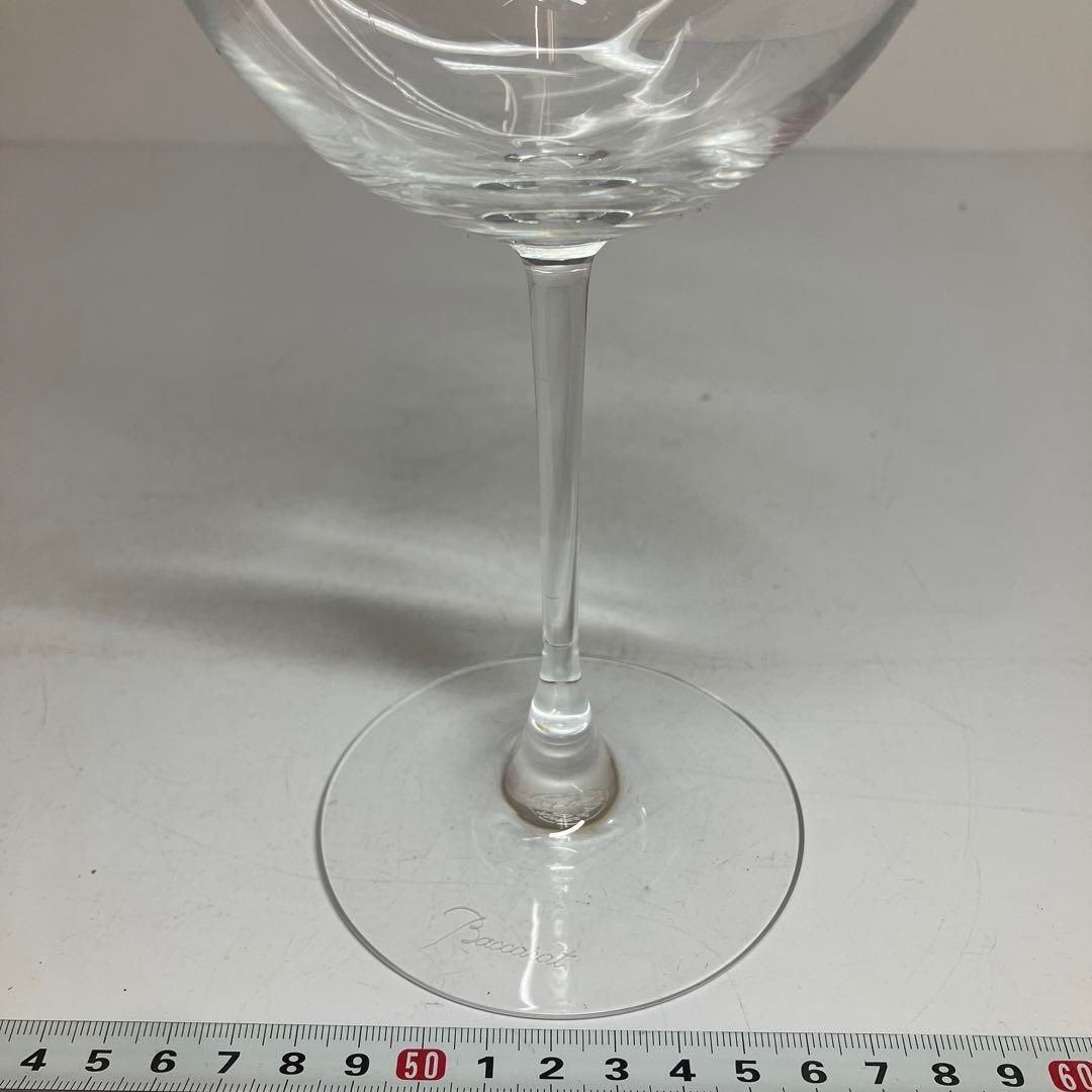 未使用品 バカラ 特大ワイングラス 共箱 高さ24.5cm東H6-0213