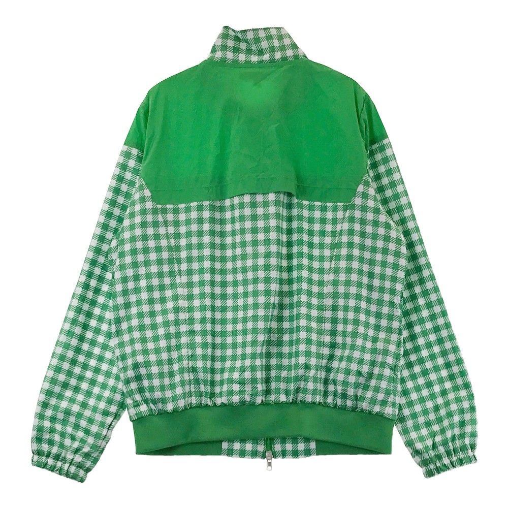 サイズ L CALLAWAY キャロウェイ 撥水長袖ジップジャケット 裏メッシュ チェック柄 グリーン系 240101415200 ゴルフウェア レディース ストスト