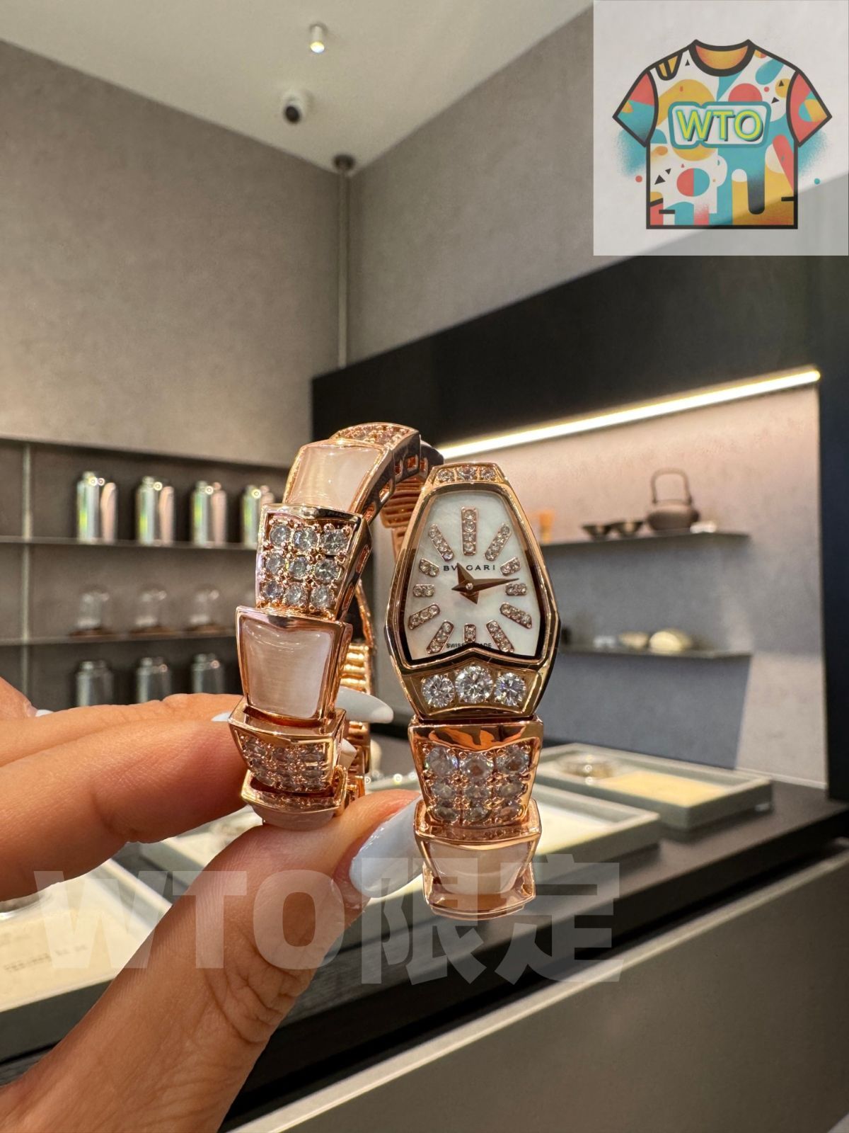 BVLGARI ブルガリ 腕時計 今日WTO】BVLGARI（ブルガリ） Serpenti Jewelry Watch-WTO輸入2