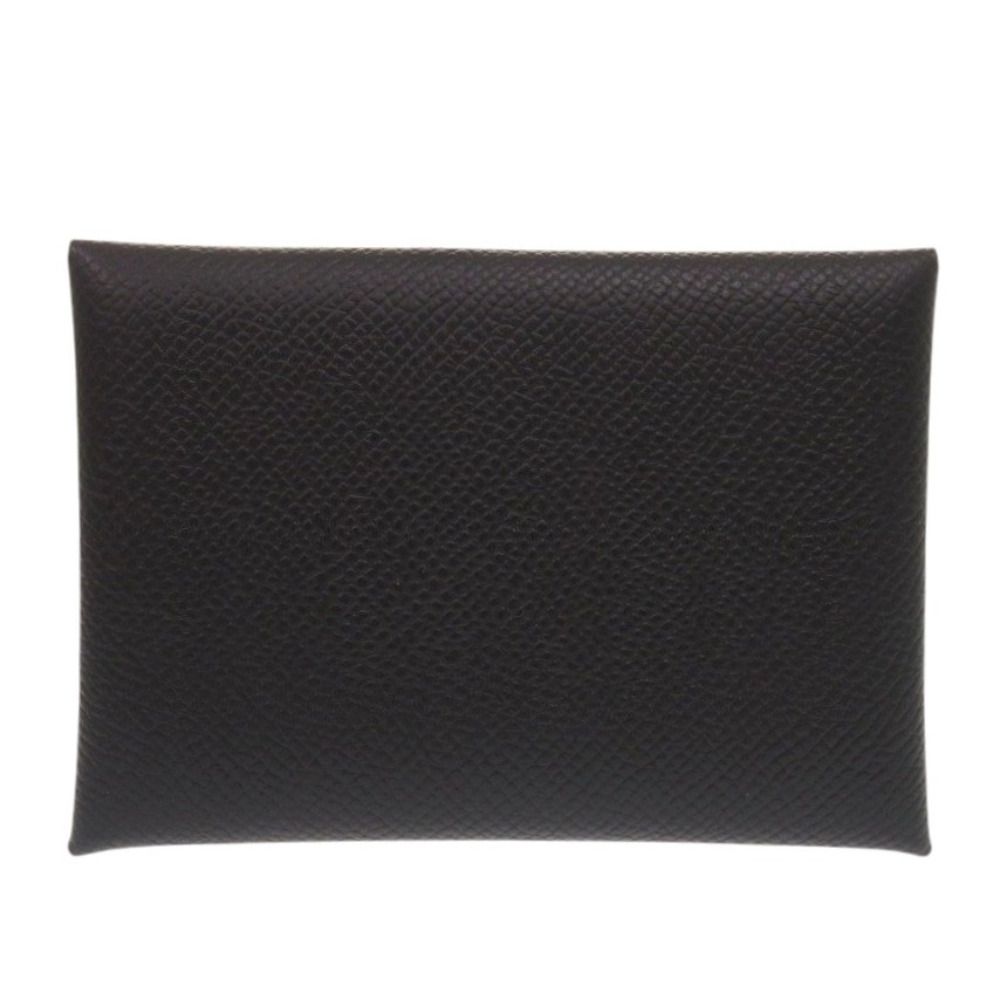 【超美品】HERMES エルメス カルヴィデュオ 黒 W刻印 ヴォーエプソン 未使用 エルメス カルヴィデュオ ヴォーエプソン ブラック W刻印(2024