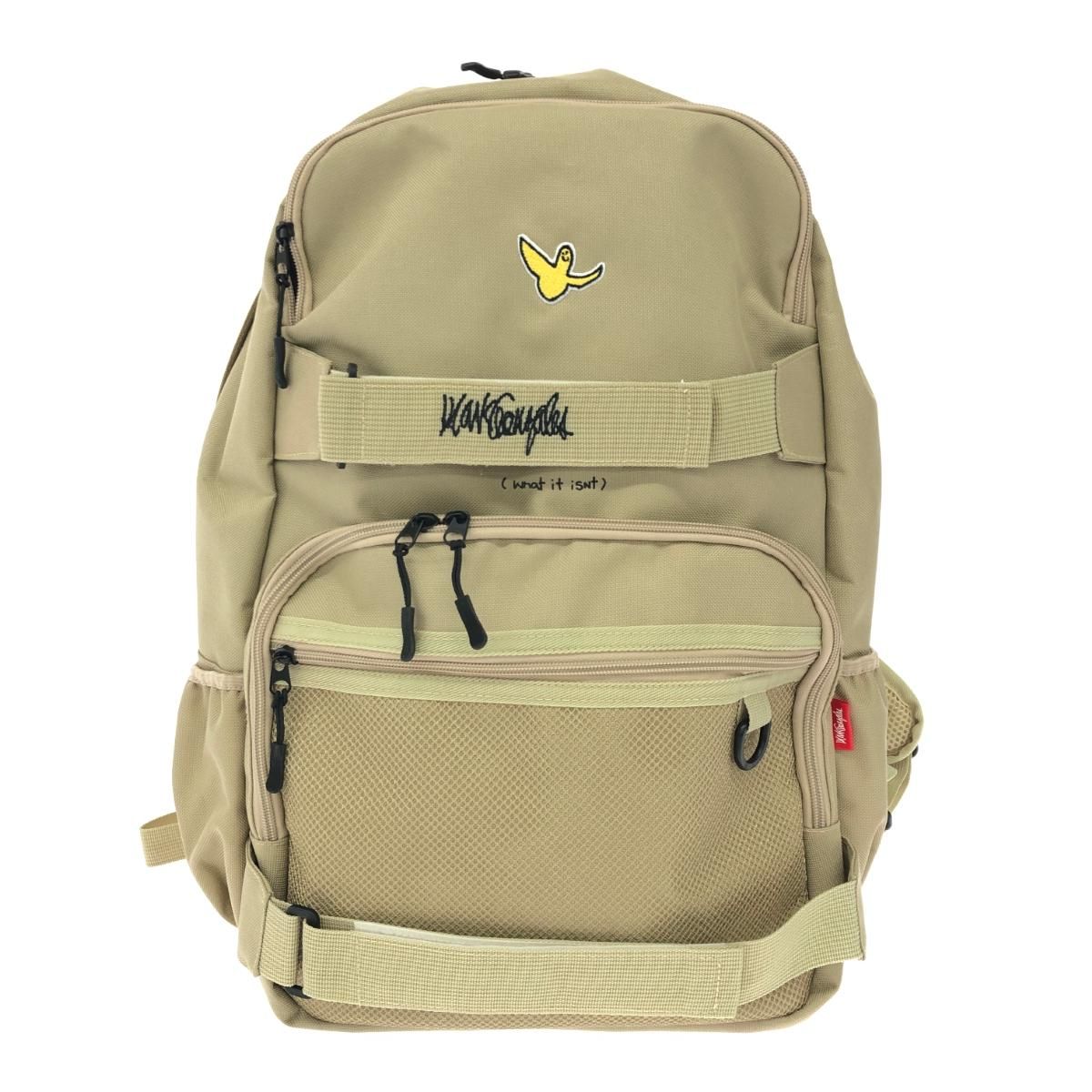 良好 MARK GONZALES マークゴンザレス リュック ベージュ ナイロン 
