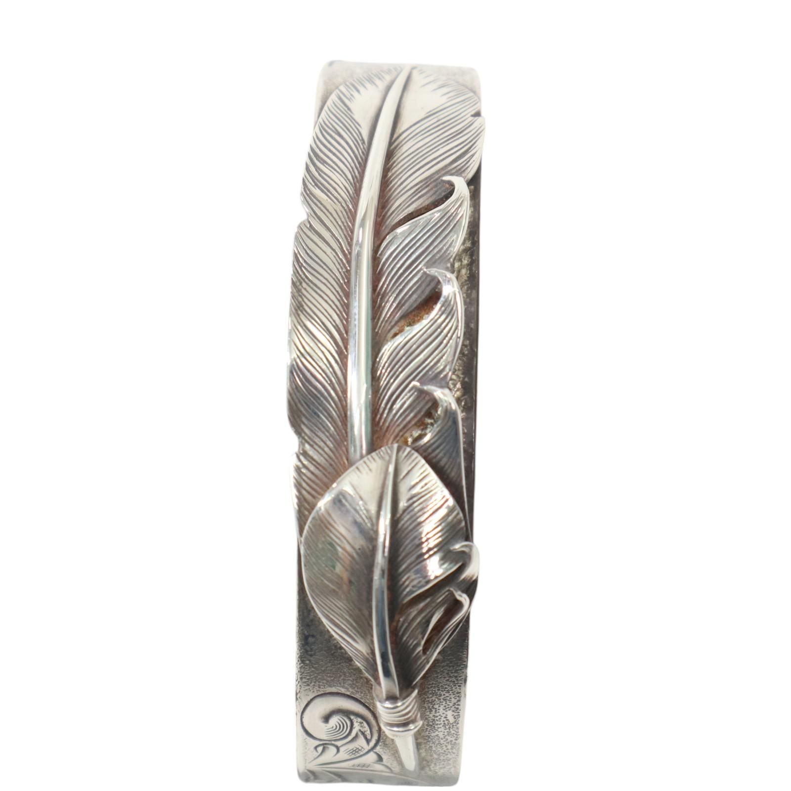 全商品オープニング価格！ HEAD/フラットヘッド FLAT THE FN-JB-025 BANGLE FEATHER アクセサリー