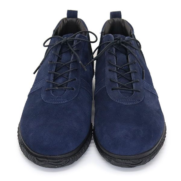 SPINGLE スピングル SP-6157 スエードレザー 内羽根サイドゴア スニーカー 39Navy SP047 S-24.5cm