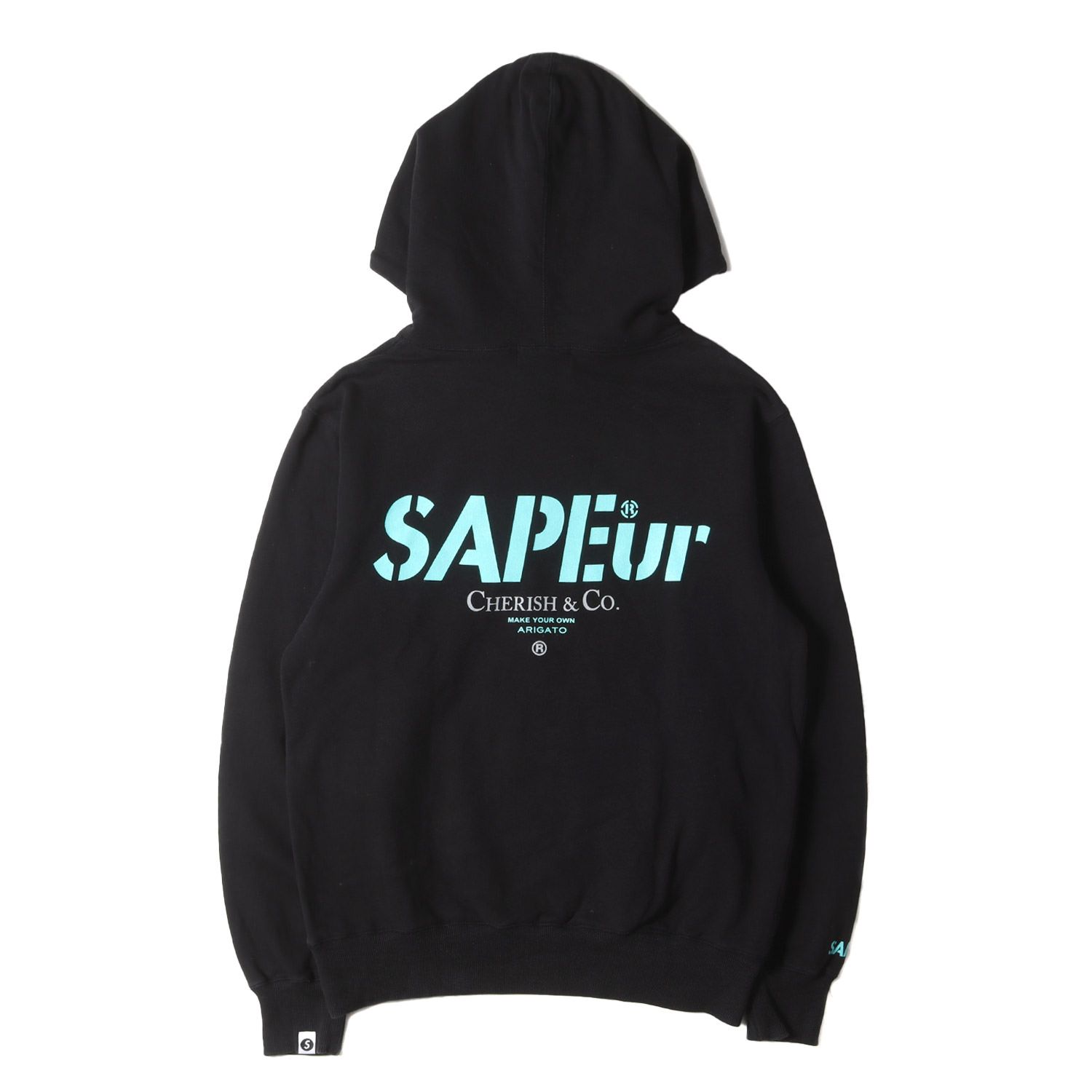 sapeur トレーナー　ロゴ　刺繍　サプール sapeur トレーナーロゴ刺繍サプール