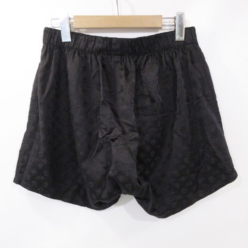 CHROME HEARTS ブラックショートパンツ クロムハーツ ショートパンツ CHROME HEARTS クロムハーツ