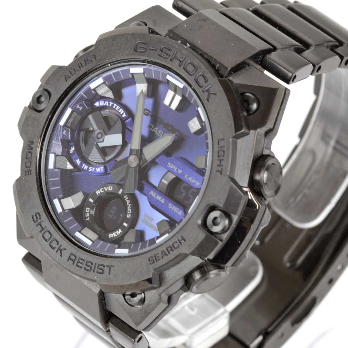 美品『USED』 CASIO G-SHOCK 5657 GST-B400BD 腕時計 ソーラー メンズ
