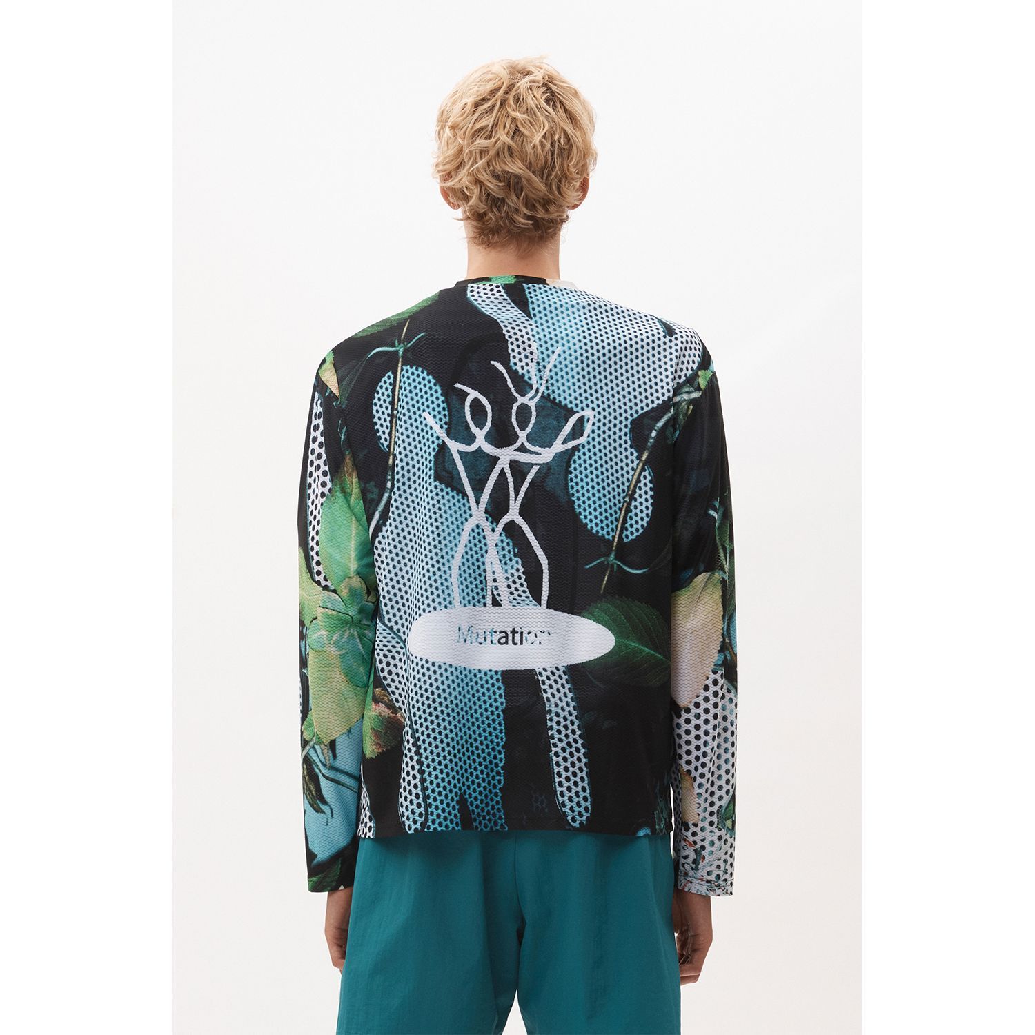 P.A.M. / PERKS AND MINI | WHITE RABBIT MTB MESH LS TOP (MULTI) PAM