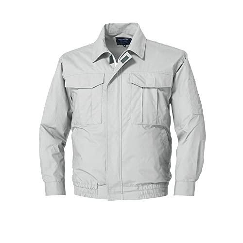 2営業日で発送 KUCHOFUKU 空調服 綿薄手ワーク空調服 シルバー Sサイズ KU90550 シルバー S