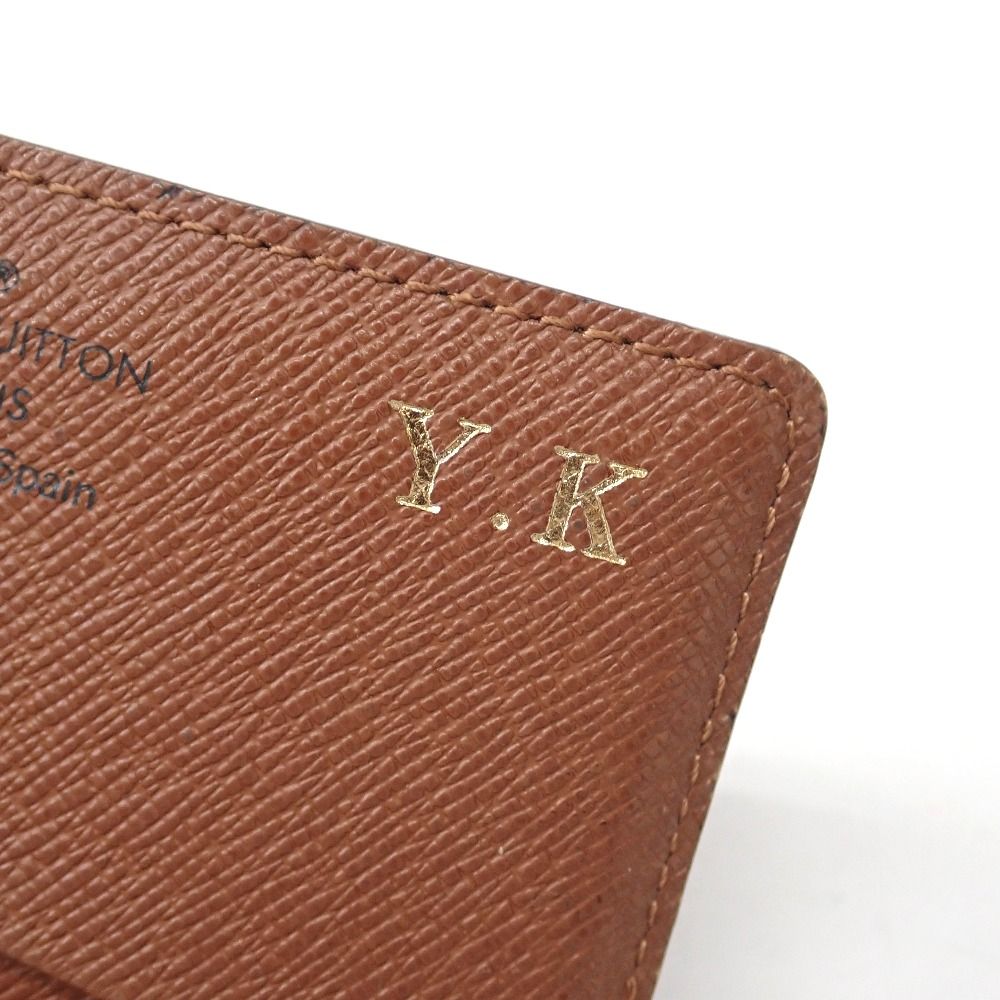 Ft621926 ルイ・ヴィトン パスケース イニシャル入