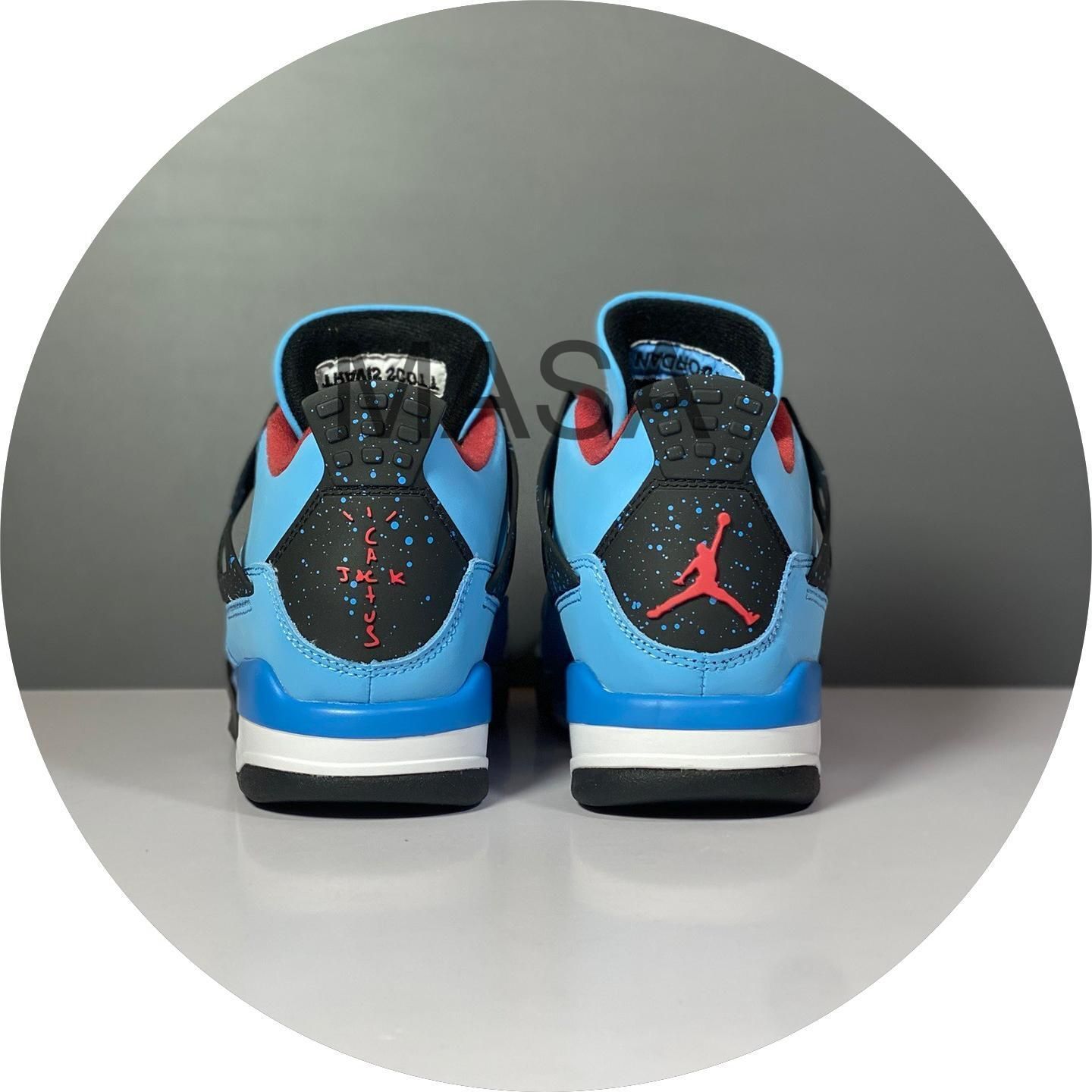 ✨大特価✨TRAVIS SCOTT × NIKE AIR JORDAN 4 CACTUS JACK トラヴィス・スコット × ナイキ エアジョーダン4  カクタスジャック 【並行輸入】