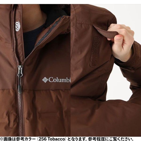 メイク コロンビア グランドトレック3ダウンフーデッドジャケット COLUMBIA アウター ジャケット 防寒着 オム二ヒート ダウンジャケット 【超特価】