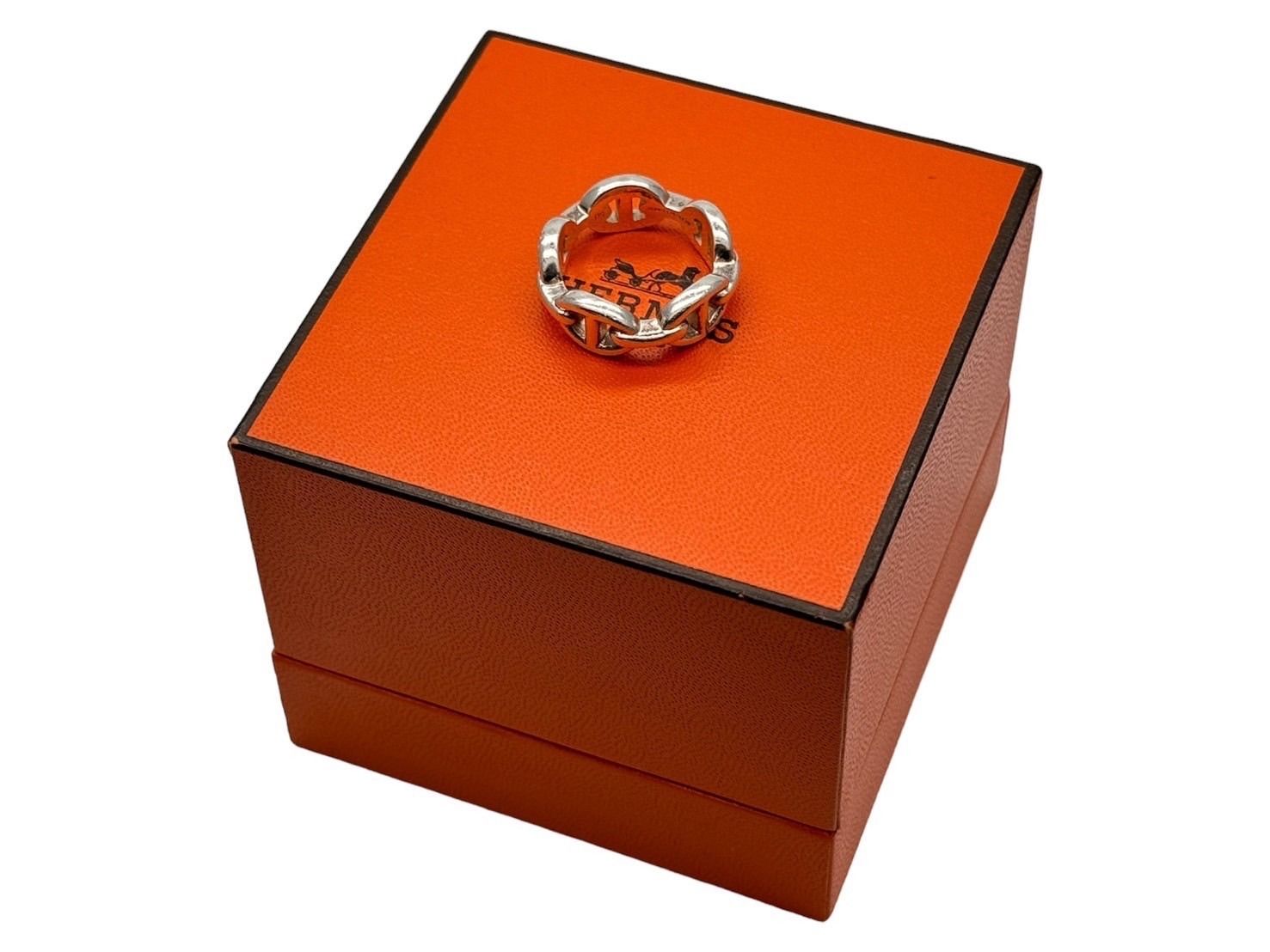 HERMES エルメス シェーヌダンクル アンシェネリング 指輪 リング 