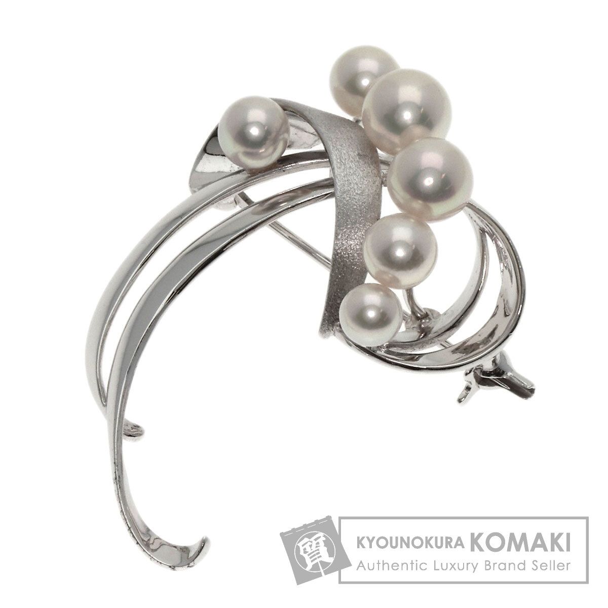 TASAKI タサキ パール 真珠 ブローチ SV レディース - メルカリ 