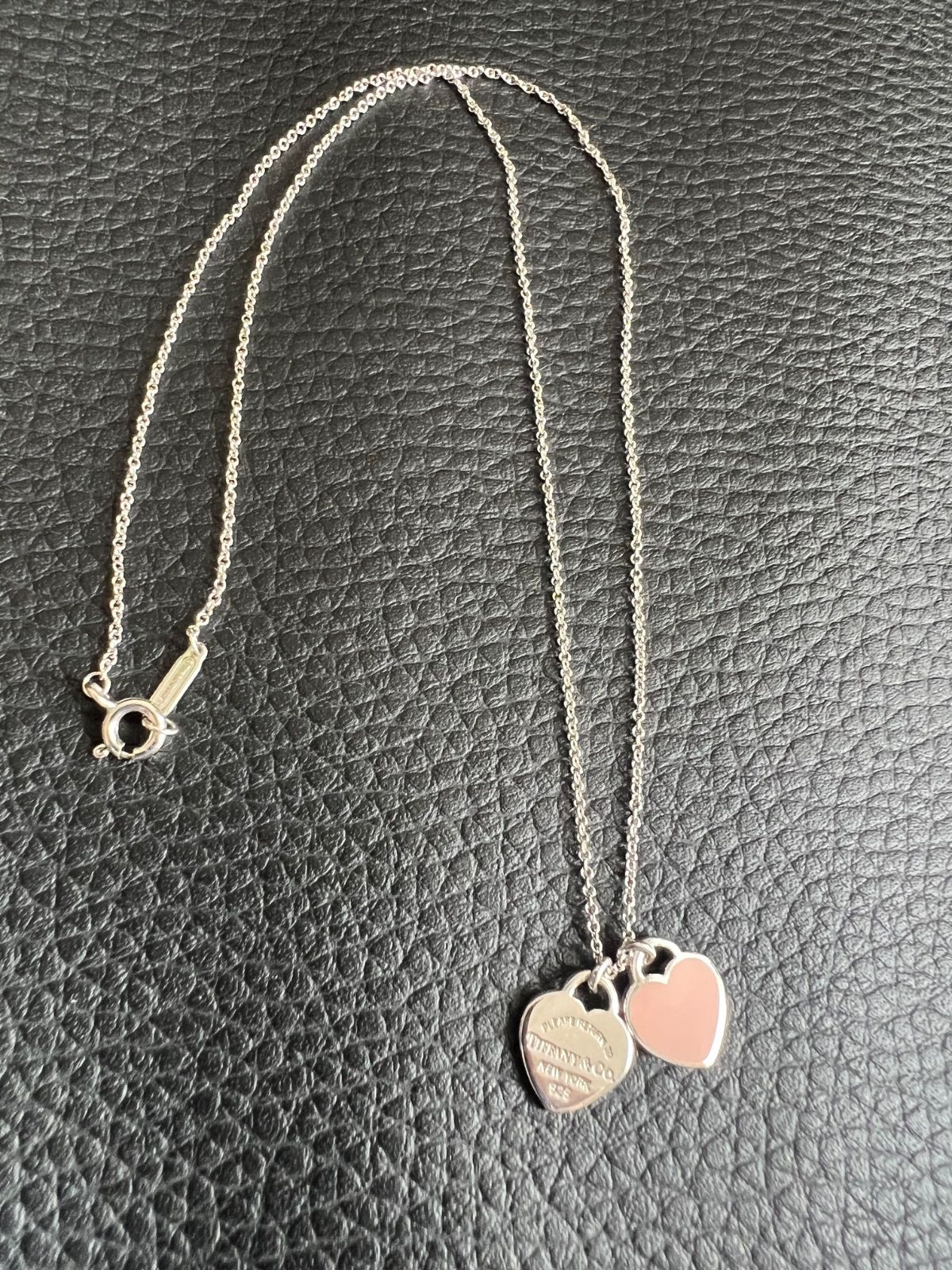 正規品】ティファニー リターントゥ ダブル ハートタグ エナメル