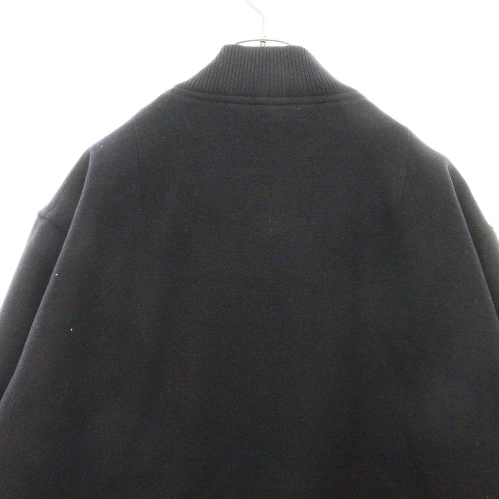 Y-3 (ワイスリー) アシンメトリー ジップアップウールボンバー