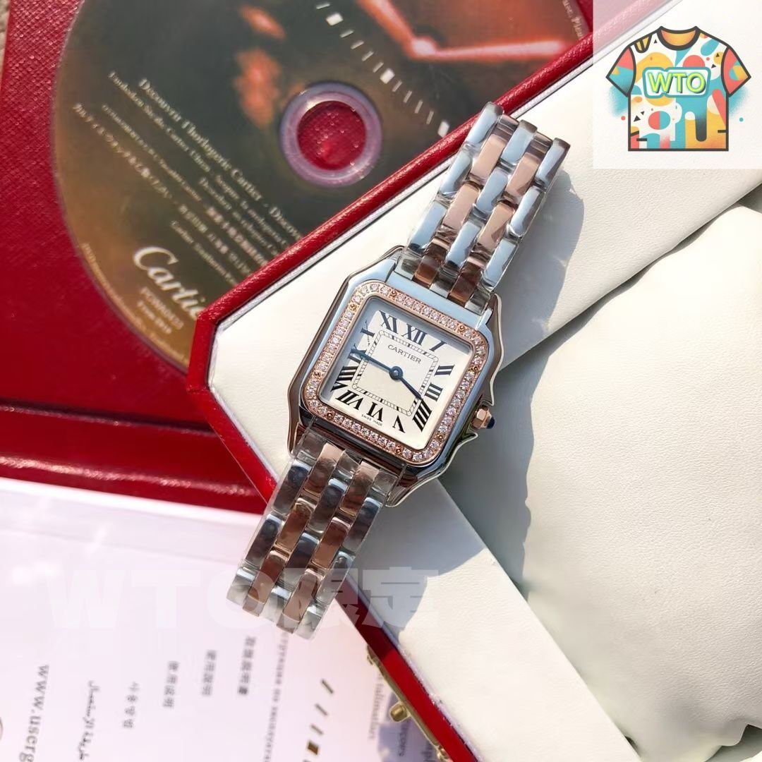 ご購入大歓迎です 新品未使用 箱付 Cartier レディース 腕時計