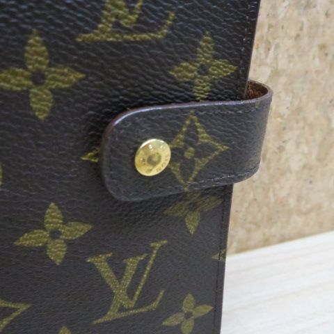 LOUIS VUITTON ルイヴィトン 手帳カバー アジェンダMM モノグラム 