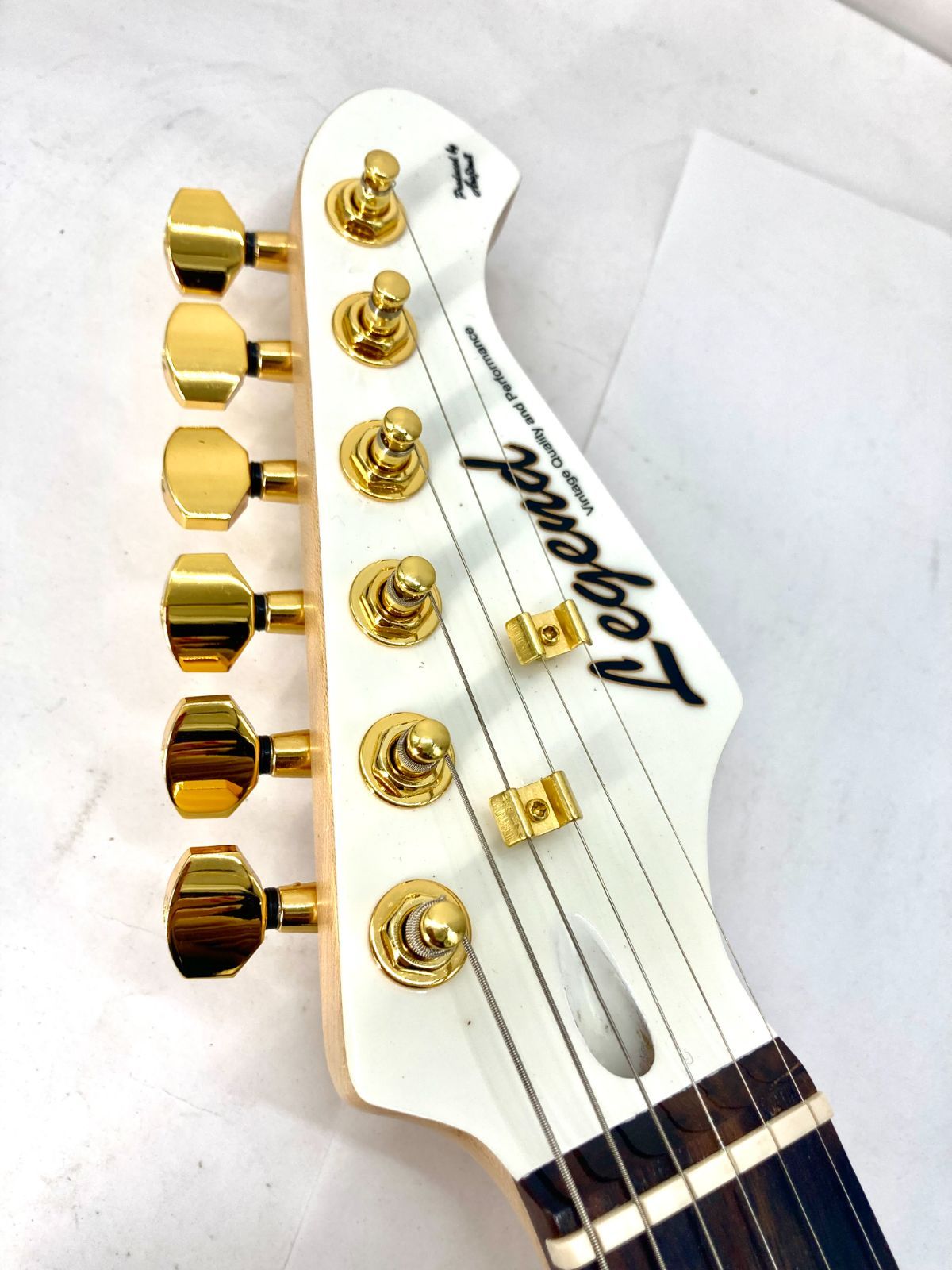 極美品】LEGEND レジェンド LST-AZ WHWH エレキギター J0130