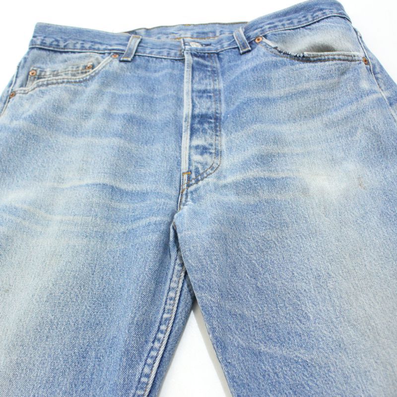 90s USA製 vintage Levi's 501 デニムパンツ メンズ 表記36×30サイズ
