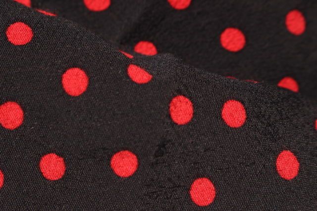 ルージュ Rouge 18SS DOT DALIDA ブラウス 七分袖 ドット 水玉 38 黒 ブラック /yt0413 レディース 【ベクト ルージュ Rouge 18SS DOT DALIDA ブラウス 七分袖 ドット 水玉