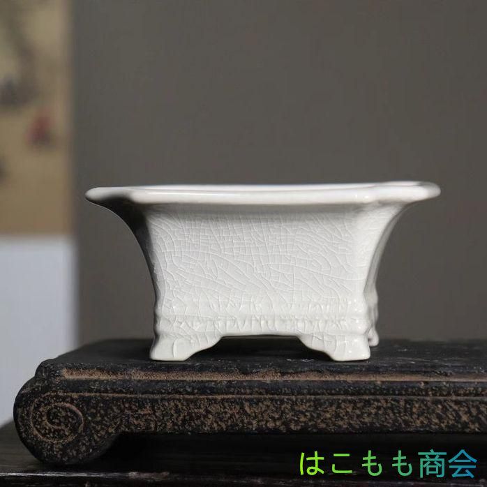 冰裂開片 長方鉢 盆栽鉢 植木鉢 小品盆栽鉢 大品盆栽鉢 冰裂開片 長方鉢 盆栽鉢 植木鉢 小品盆栽鉢 大品盆栽