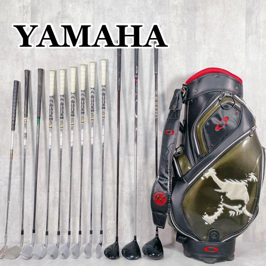 X736 ヤマハ オークレイ メンズ ゴルフ クラブ セット 13点 X736 ヤマハ オークレイ メンズ ゴルフ クラブ セット 13点