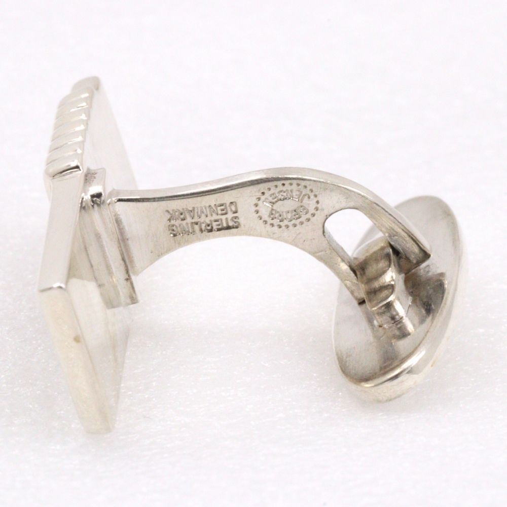 Georg Jensen ジョージジェンセン スクエア ＃80 カフス スターリング