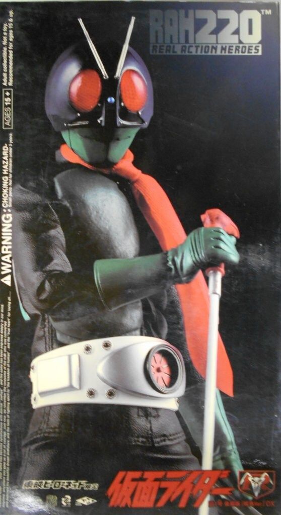 新品 未開封 RAH 220 仮面ライダー 旧1号 送料無料! 未開封品：メディコム