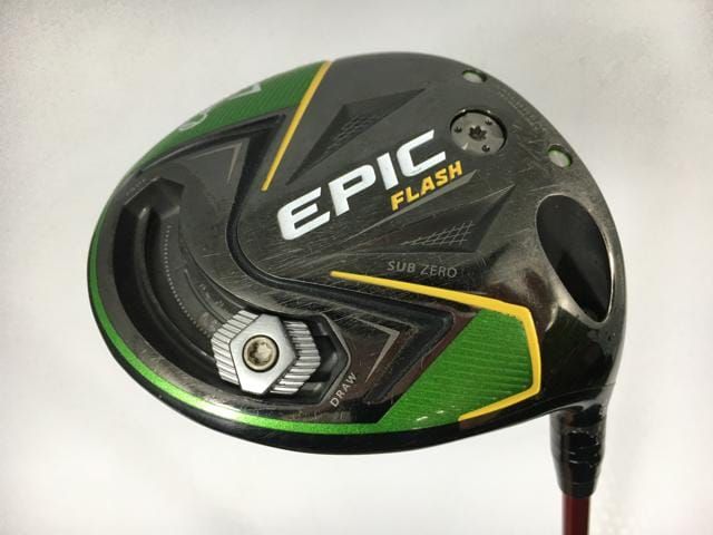 返品OK ゴルフクラブ キャロウェイ EPIC FLASH エピック フラッシュ SUB ZERO ドライバー 2019 USA仕様 Motore Speeder 565 1W