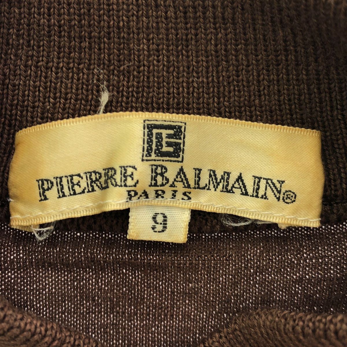 PIERRE BALMAIN ピエールバルマン ウールシルクブレンド 長袖