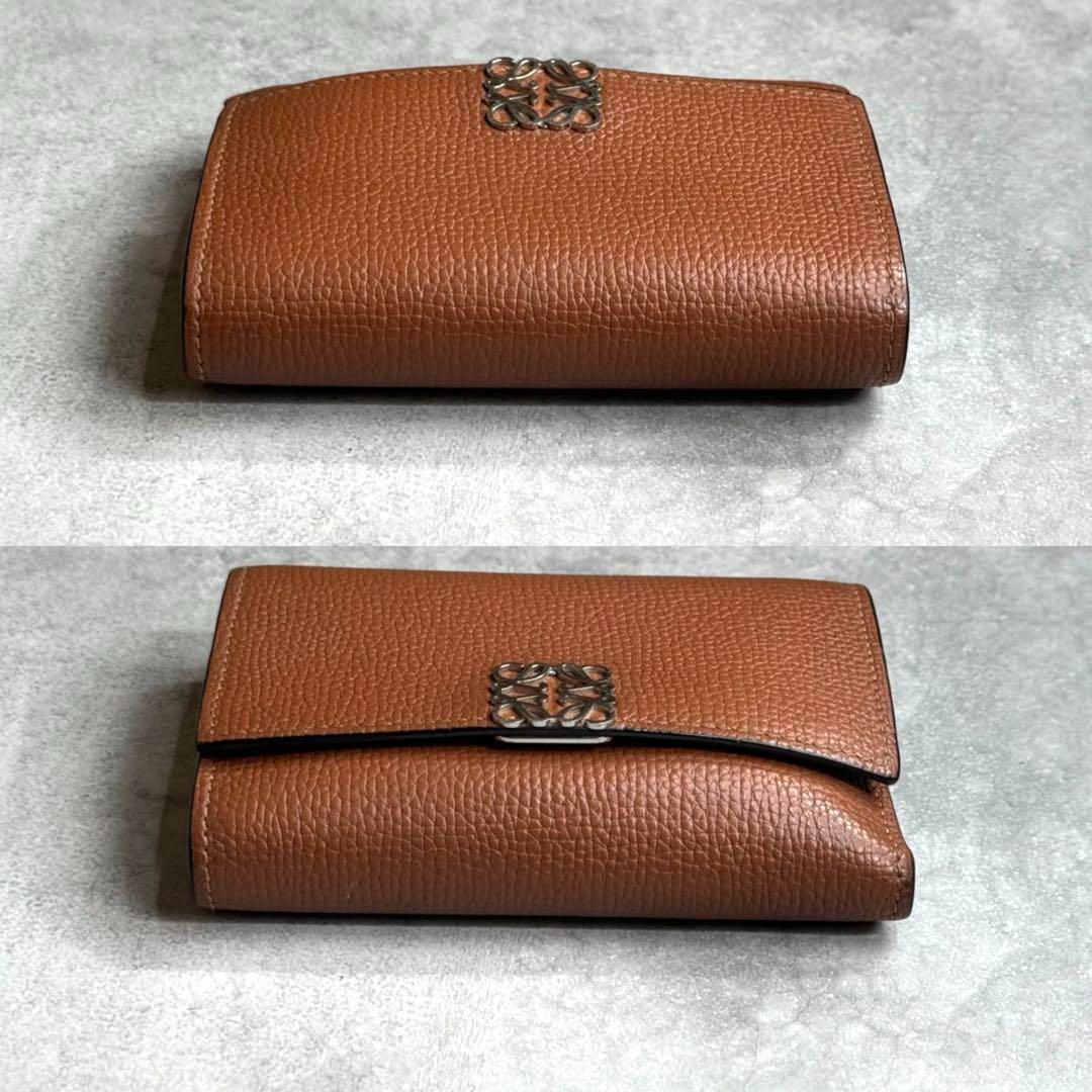 美品●ロエベ　バーティカル　ウォレット　アナグラム　ロゴ型押し　レザー　ネイビー 楽天市場】LOEWE ロエベ アナグラム バーティカル ウォレット