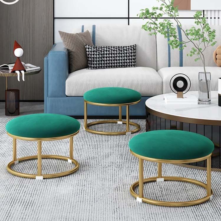 グレー ベルベット スツール センターテーブル 【公式通販】