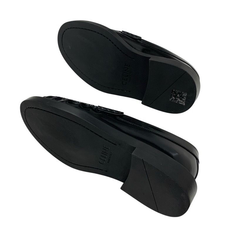 セリーヌ CELINE ローファー 革靴 靴 シューズ レザー ブラック