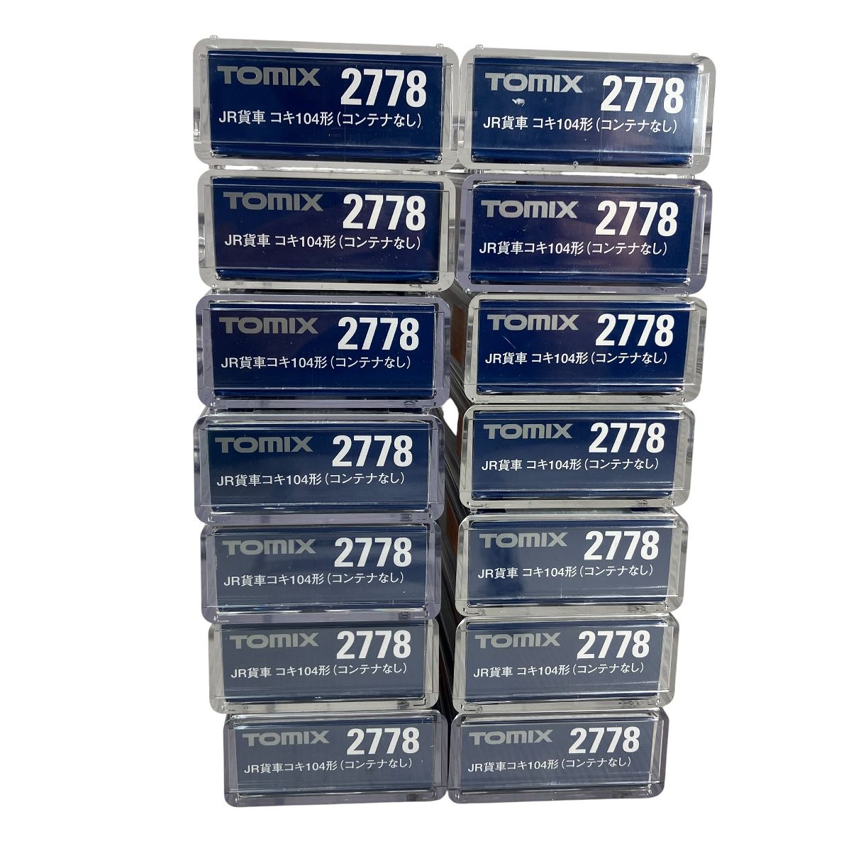 TOMIX 2778 JR 貨車 コキ104形 コンテナなし 14両セット Nゲージ 鉄道模型 N10469252