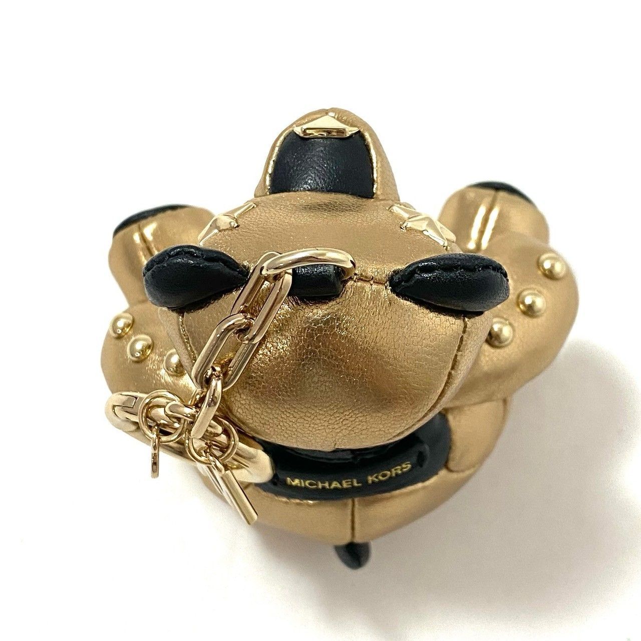 MICHAEL KORS】メタリックベア チャーム ゴールド/金 ブラック