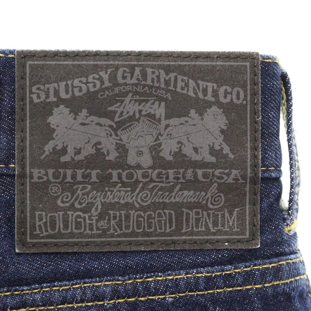 STUSSY (ステューシー) Increase The Peace バックポケット刺繍 デニム 