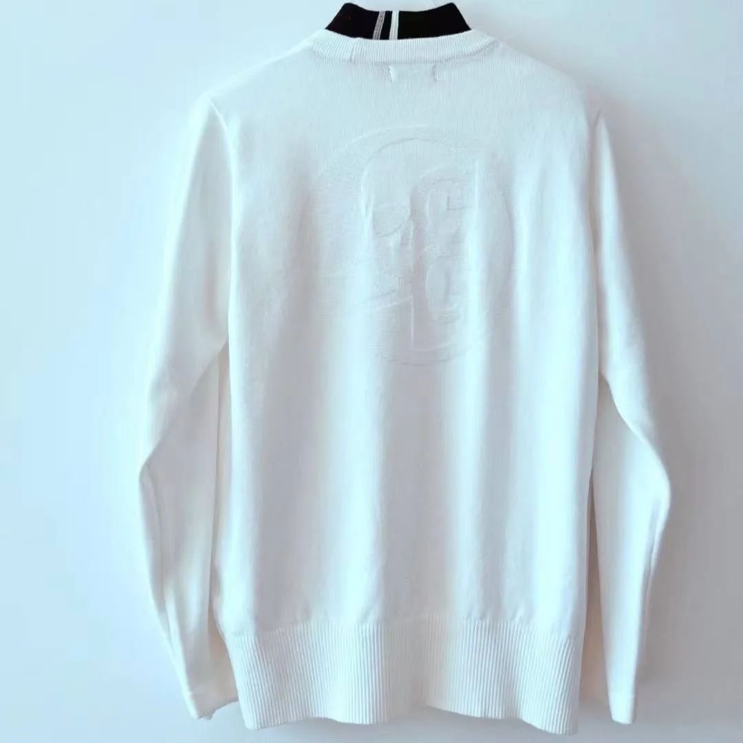 ジーフォア GFORE ゴルフ メンズ 長袖 セーター ニット裏地付き 厚手  